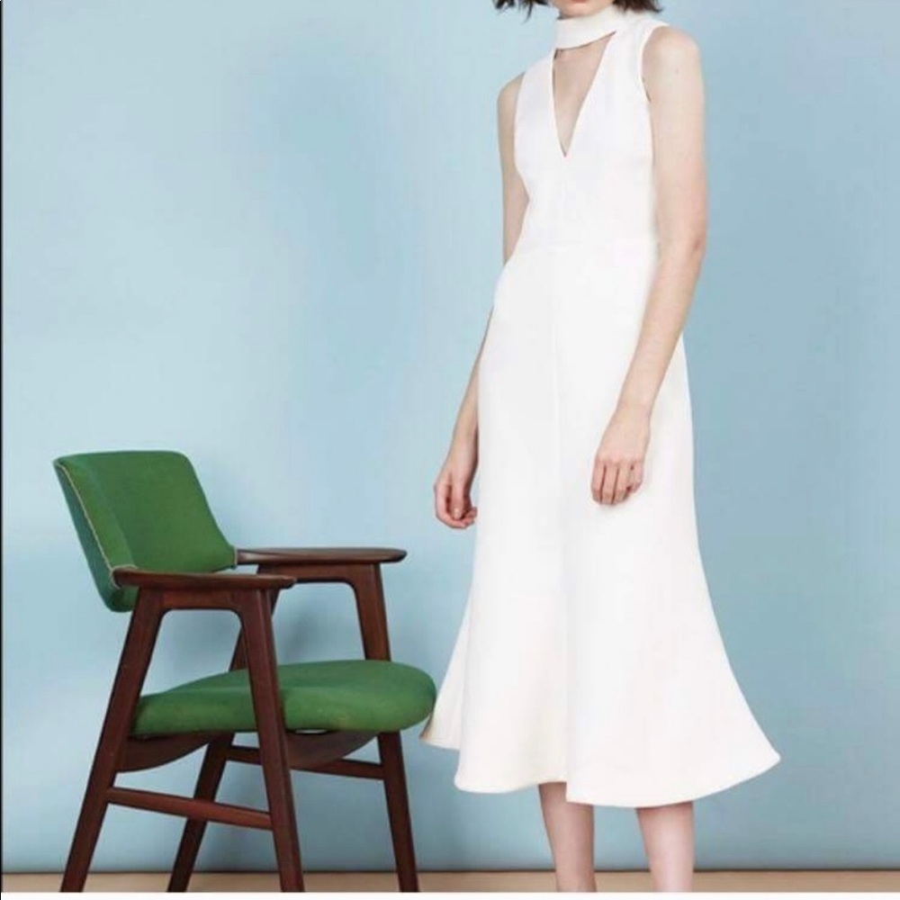 C/MEO White Midi Dress -XS -NWT